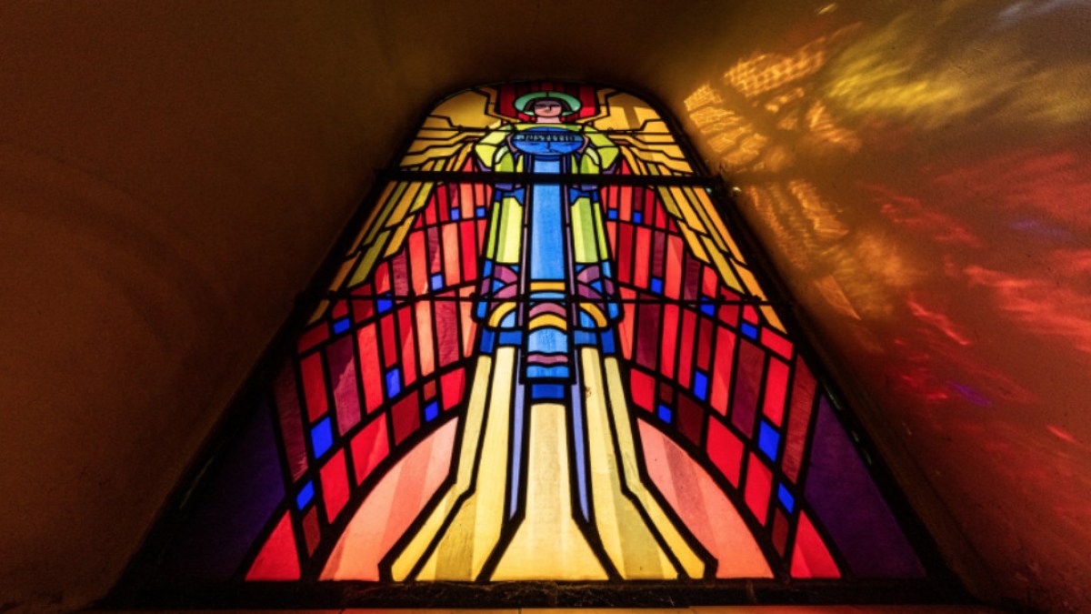 vitraux chapelle entrange