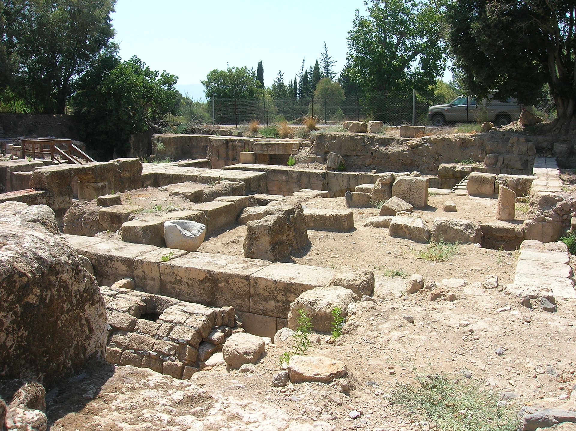 Le palais d'Hérode Agrippa II Banias