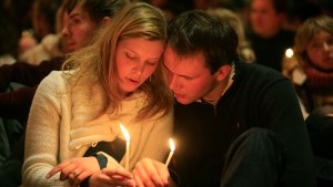Couple prayer vigil