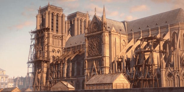 docu fiction notre dame l'épreuve des siècles