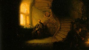 Philosophe par Rembrandt