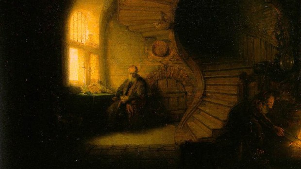 Philosophe par Rembrandt