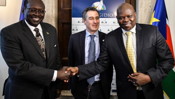 La communauté Sant’Egidio a réuni à Rome un représentant du gouvernement sud-soudanais ainsi que les chefs de six partis d’opposition.