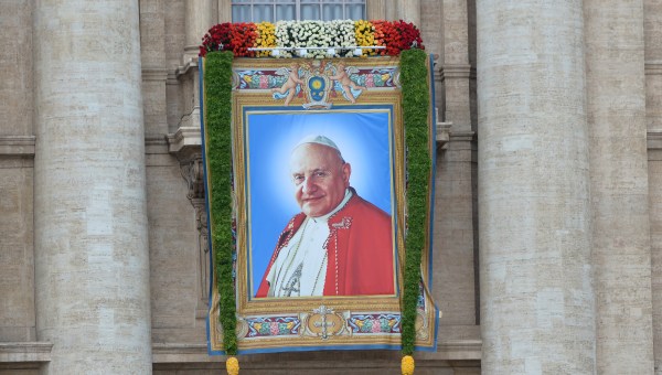 Banderole du pape Jean XXIII
