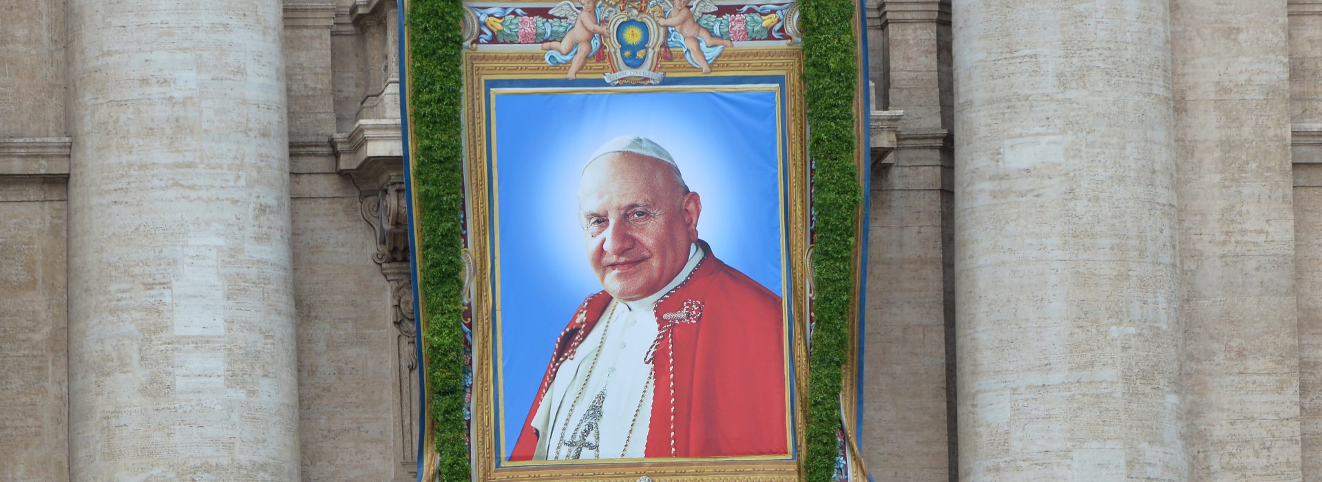 Banderole du pape Jean XXIII