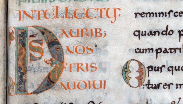 Le psautier dit "de Charlemagne" a été réalisé à la fin du VIIIè siècle.