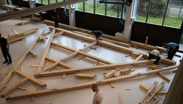 REPRODUCTION CHARPENTE NOTRE DAME