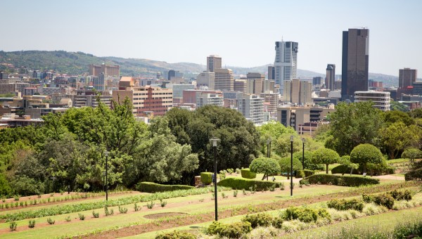 Johannesburg, en Afrique du Sud.