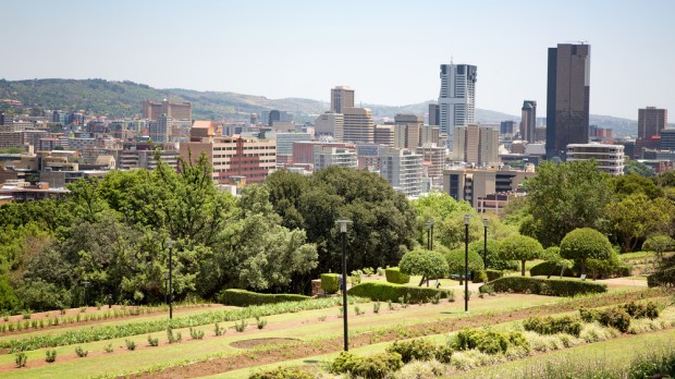 Johannesburg, en Afrique du Sud.