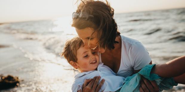 MOM AND SON