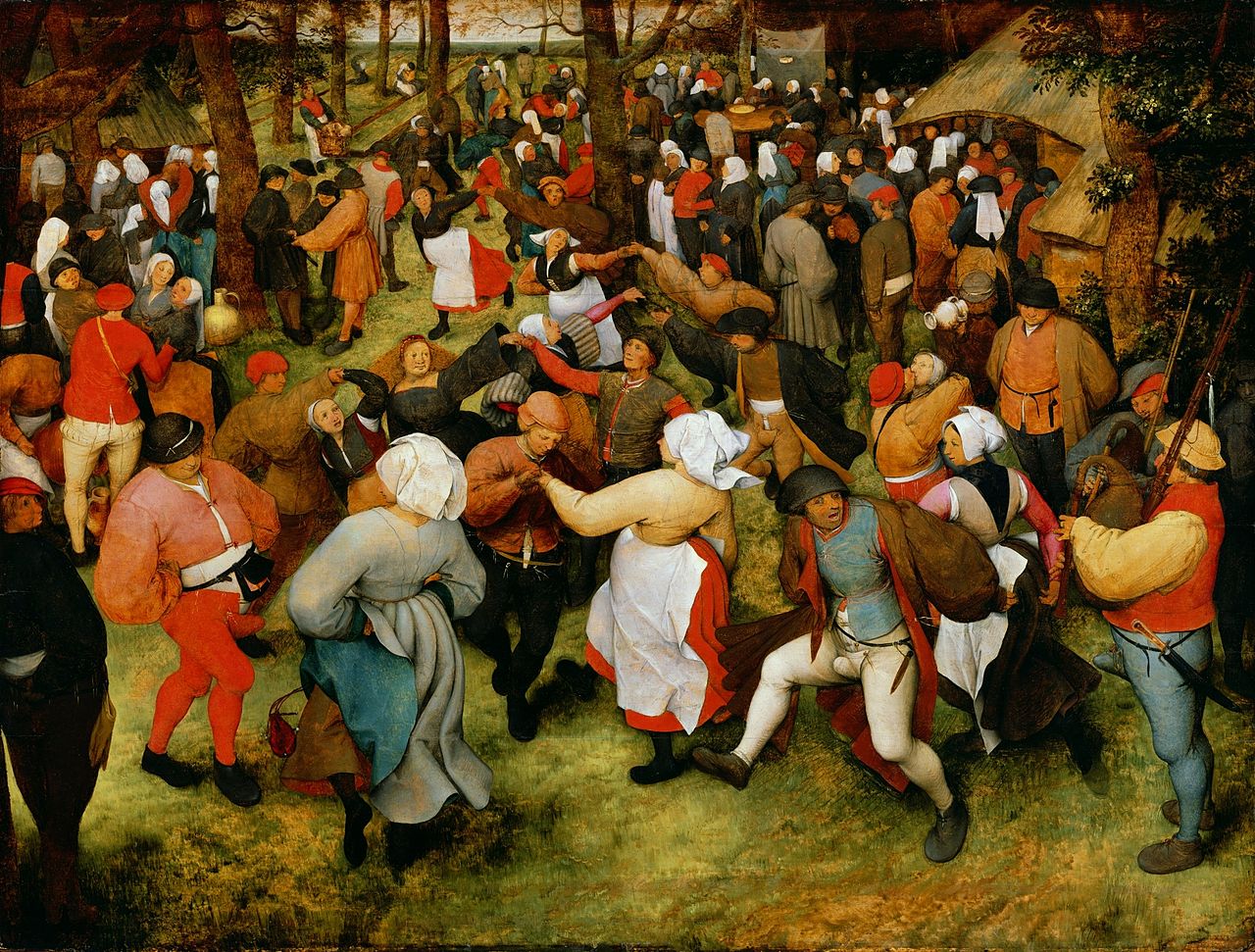 Brueghel l’ancien, La Danse de la mariée