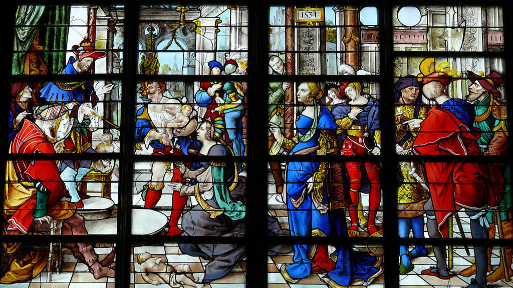 Sagesse de Salomon, église Saint-Gervais-Saint-Protais (Paris), 1531