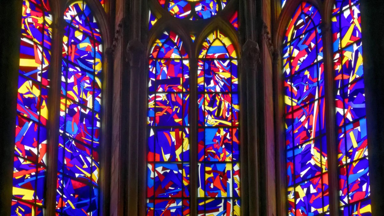 La Genèse, cathédrale Saint-Etienne (Metz), Marc Chagall 1960