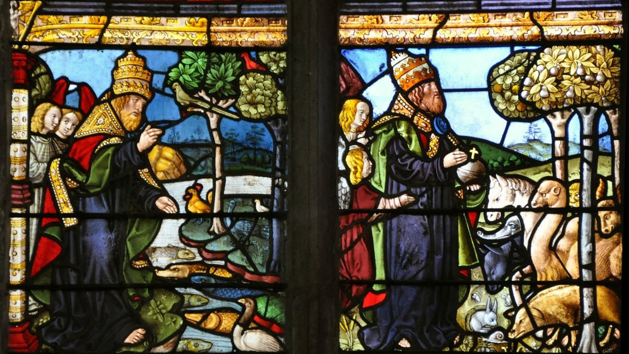 La Genèse, église Sainte-Madeleine (Troyes), vers 1500