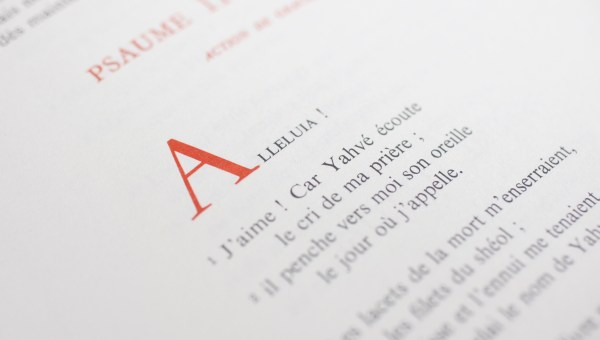livre de psaume