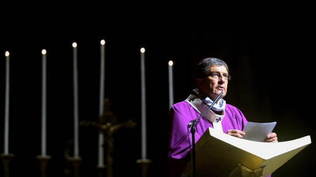 Mgr Eric de Moulins Beaufort - messe pour la France