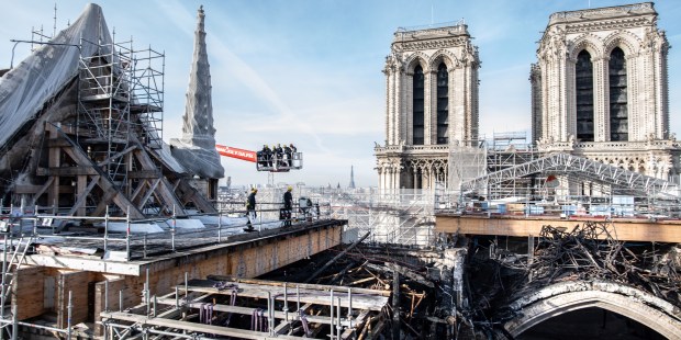 En images : les entrailles de Notre-Dame de Paris
