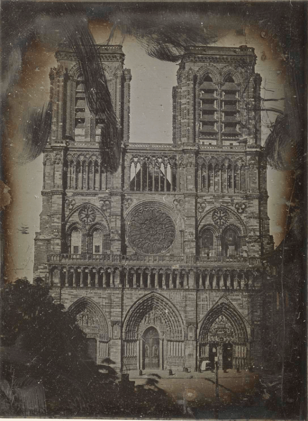 Les plus vieilles photos de Notre-Dame de Paris