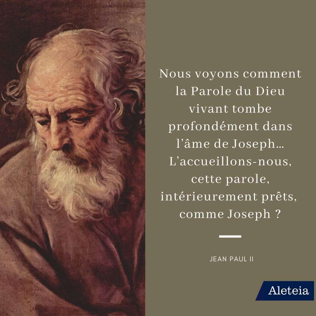 Les punchlines de Jean Paul II sur saint Joseph