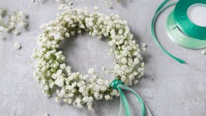 first communion wreath, step by step, tutorial