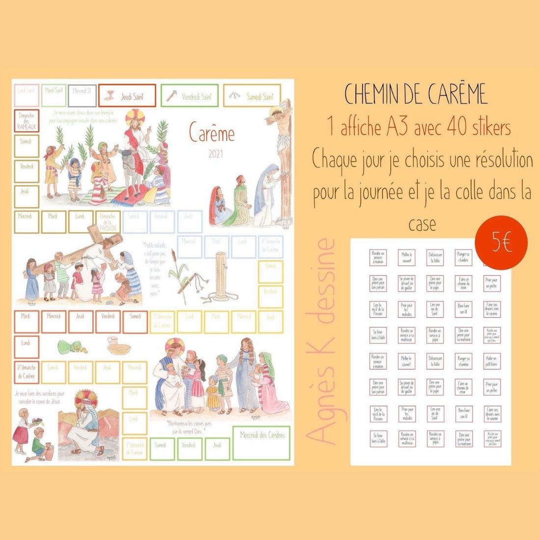 Sept Jolis Parcours De Careme Pour Les Enfants