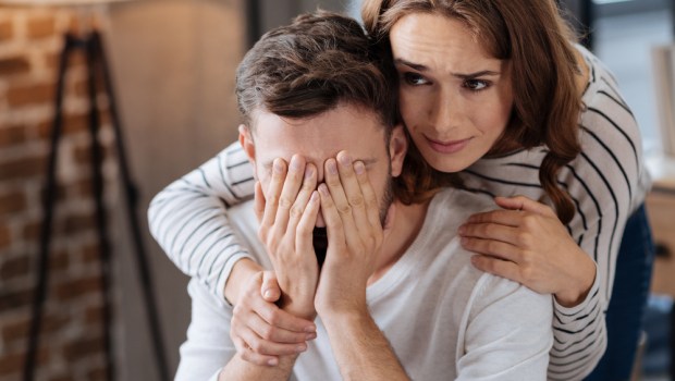 WOMAN SHOWING HER SUPPORT