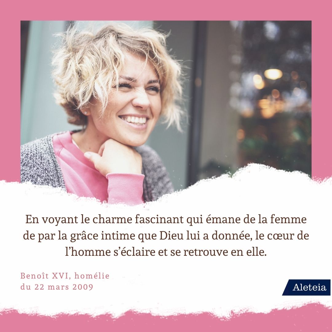 {"rendered":"Douze pens\u00e9es des papes sur les femmes"}