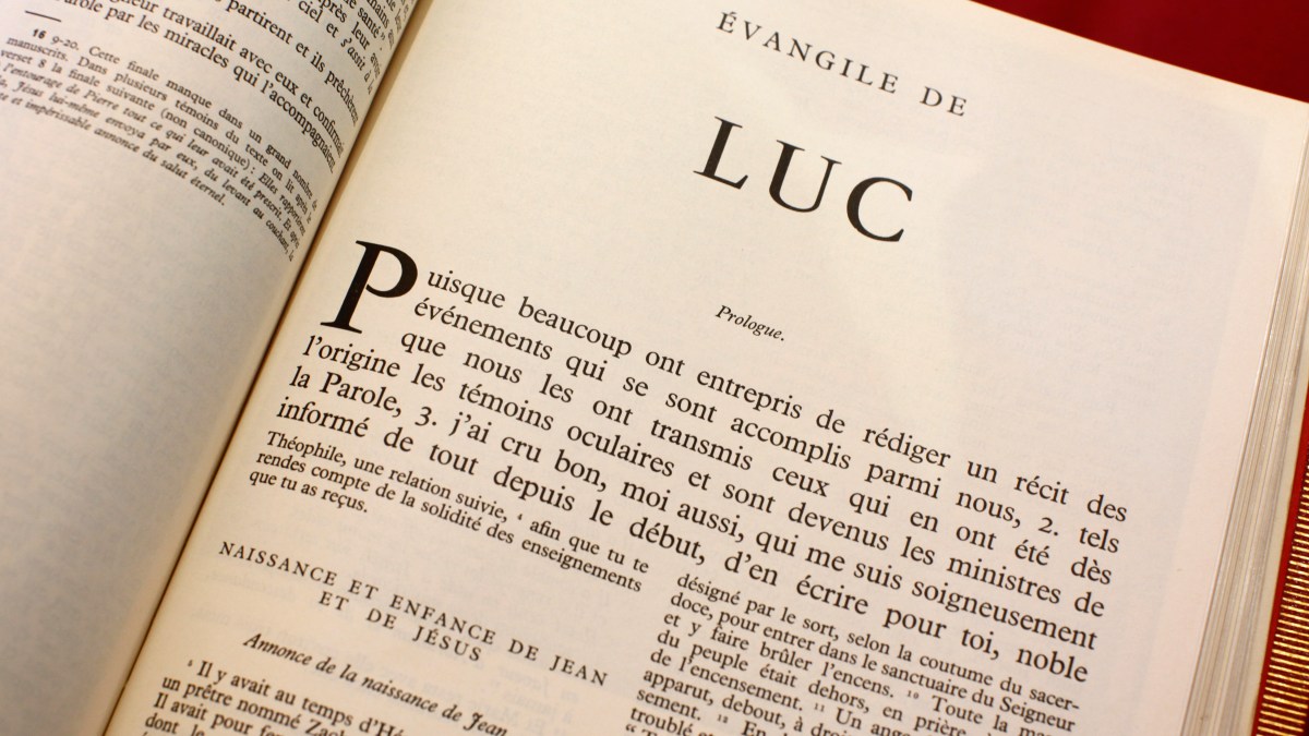 évangile de luc