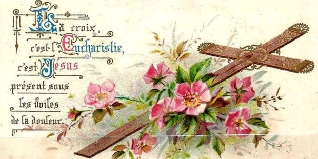 Images pieuses : les instruments de la Passion du Christ