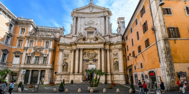 Diapo : Basilique Saint-Marcel du Corso à Rome
