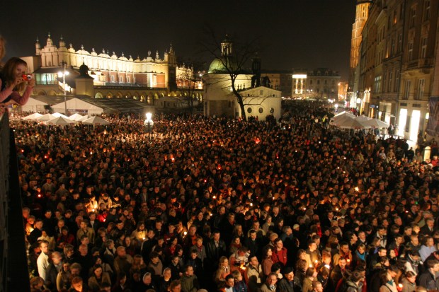 La mort de Jean Paul II : Paris Match à Cracovie
