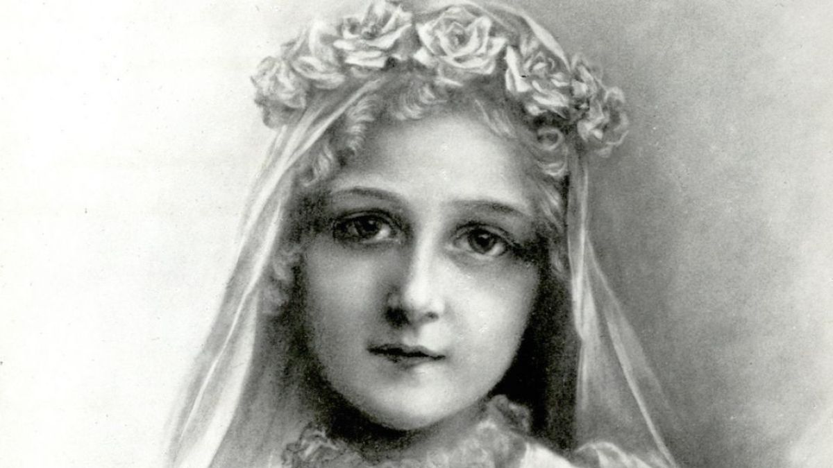 sainte thérèse de lisieux le jour de sa première communion