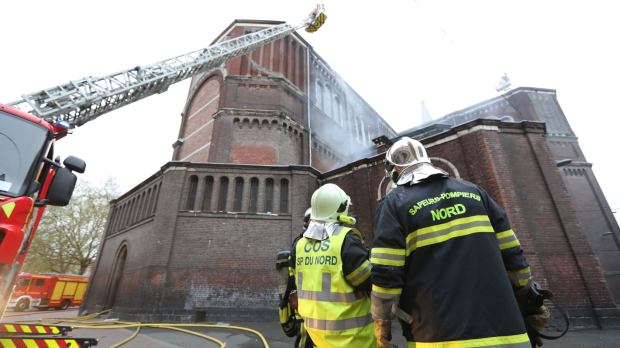 Incendie Lille