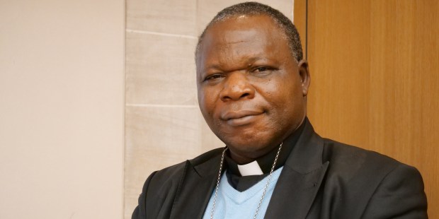 Mgr Dieudonné Nzapalainga - archevêque de Bangui