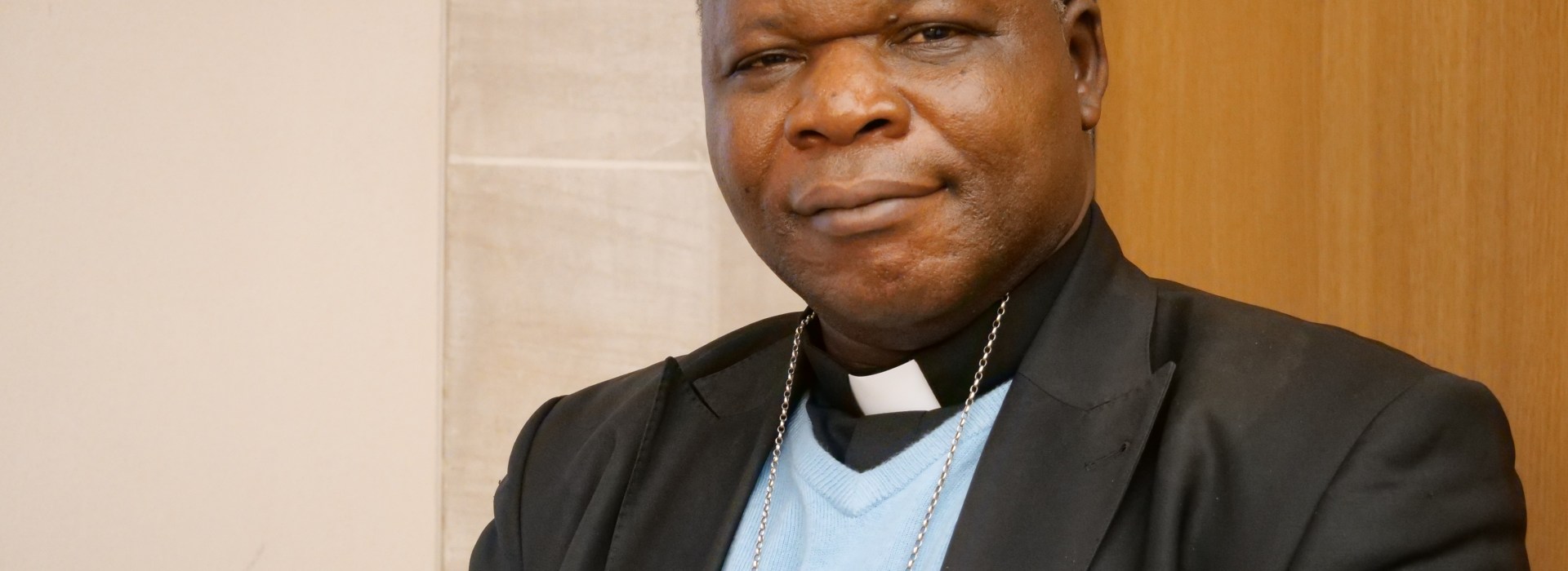 Mgr Dieudonné Nzapalainga - archevêque de Bangui