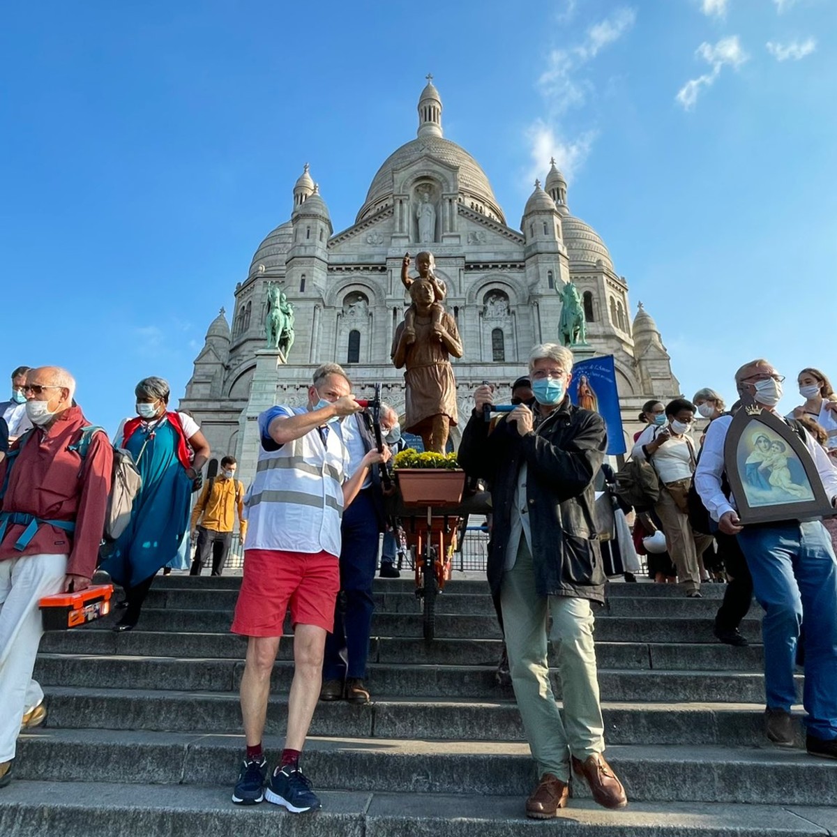 La « Grande marche de saint Joseph » traversera la France cet été Montmartre