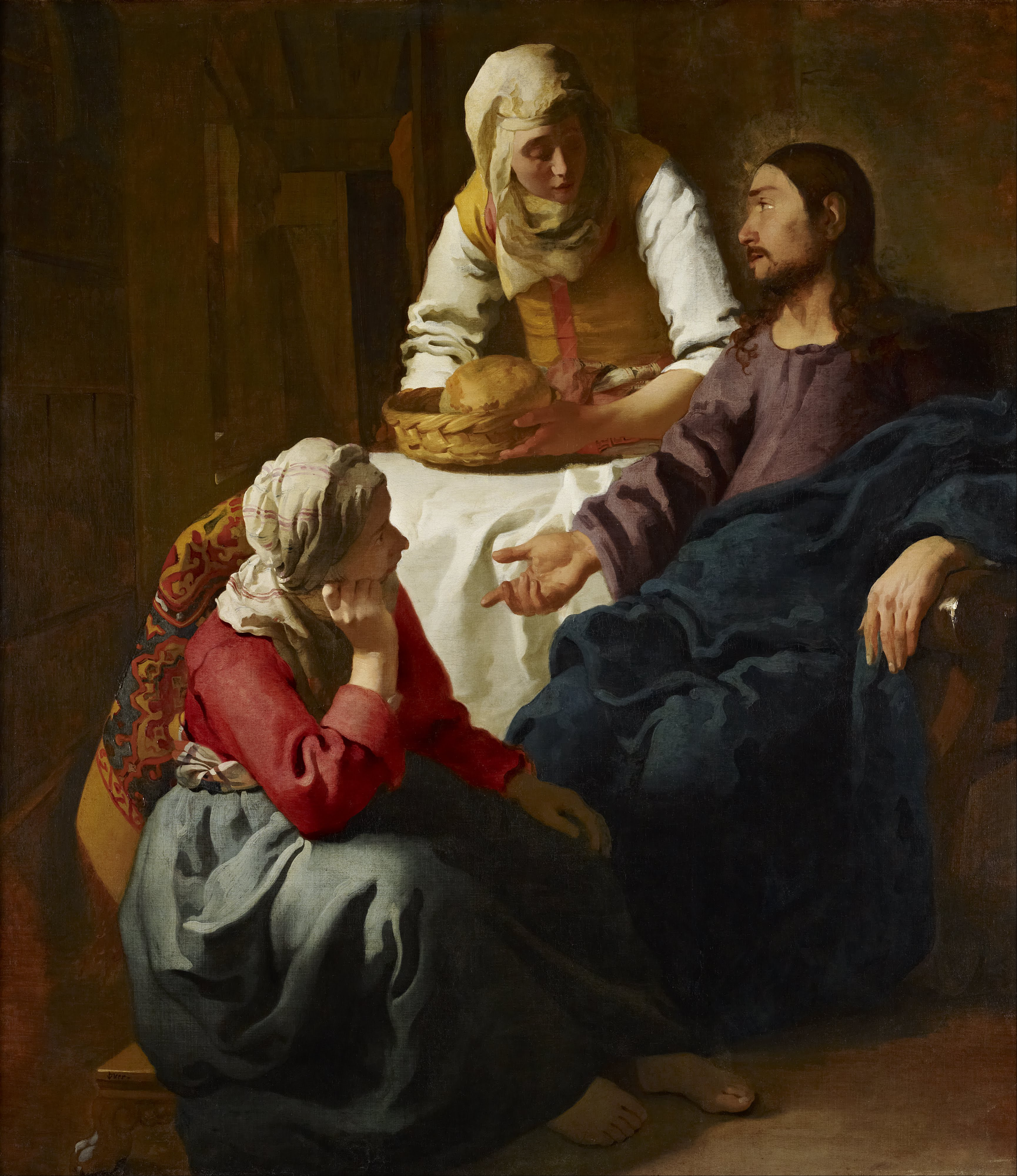 Jésus Marthe et Marie