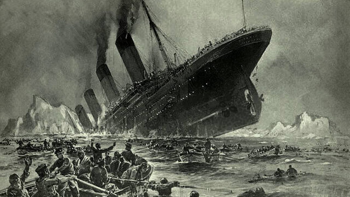 TITANIC SINKING