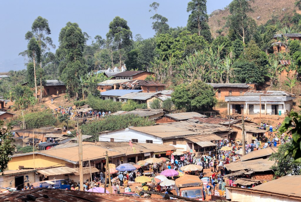 Village near Bamenda Cameroon