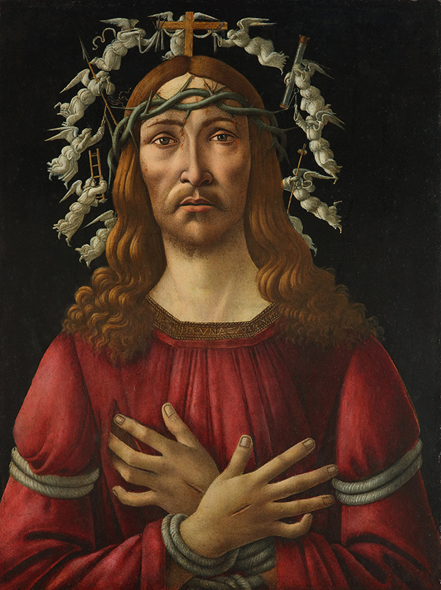 Mais qu’est-ce que Botticelli a mis sur la tête du Christ ? ECCE-HOMO