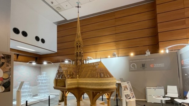 CHARPENTRE NOTRE DAME DE PARIS