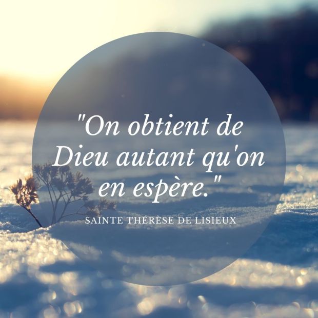 Les citations des grands saints sur l’espérance