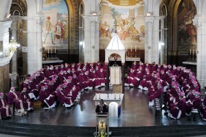 Assemblée des évêques à Lourdes : on demande des pères