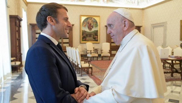 Macron Pape François juin 2018