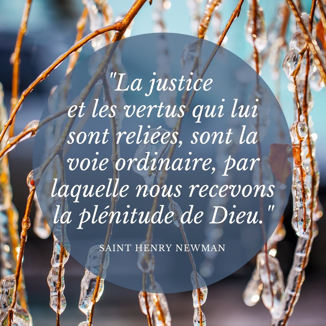 Douze citations des grands saints pour apprendre à être juste