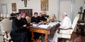 Ciase : le Pape salue la dignité des évêques français et les encourage