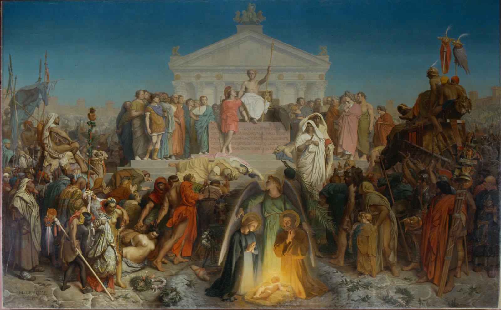 Siecle d'Auguste : naissance de Notre Seigneur Jesus Christ.