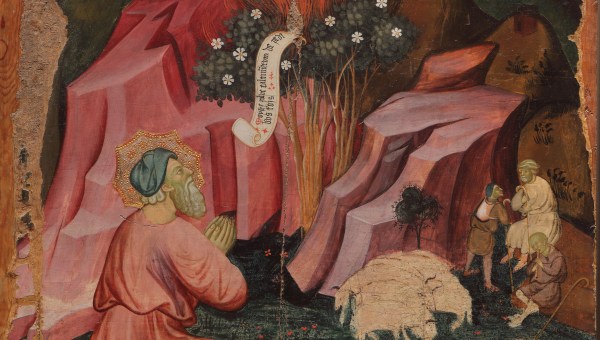 MOISE ET LE BUISSON ARDENT