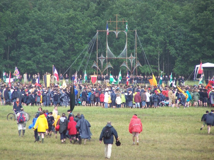 Rassemblement des SUF à Chambord en 2007 à l&rsquo;occasion du 100e anniversaire du scoutisme.