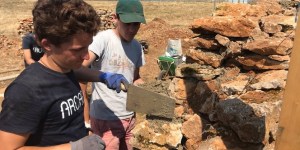 Amaury, 24 ans, souhaite rebâtir le patrimoine mais aussi le lien social 
